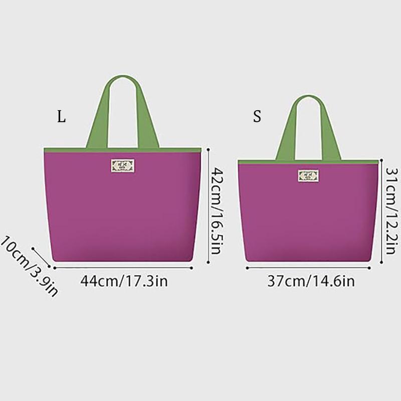 Product Introduction of Reusable Grocery Bag Large Capacity Foldable Shopping Bag With Drawstring Closure Foldable Eco-Friendly Shoulder Bag 33