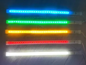Lampu LED Strip Fleksibel 30cm 60cm Kedip Strobo 12 Volt 24 Volt 32 LED 48 LED Fleksible Nyala Kedap-Kedip 12V 24V (Harga Satuan)