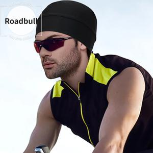 ROADBULLシンプルなWUDIのスカルキャップ(男女兼用),カジュアルスポーツ通気性のあるニットキャップ(アウトドアに最适,男女兼用),頭にフィットする帽子.