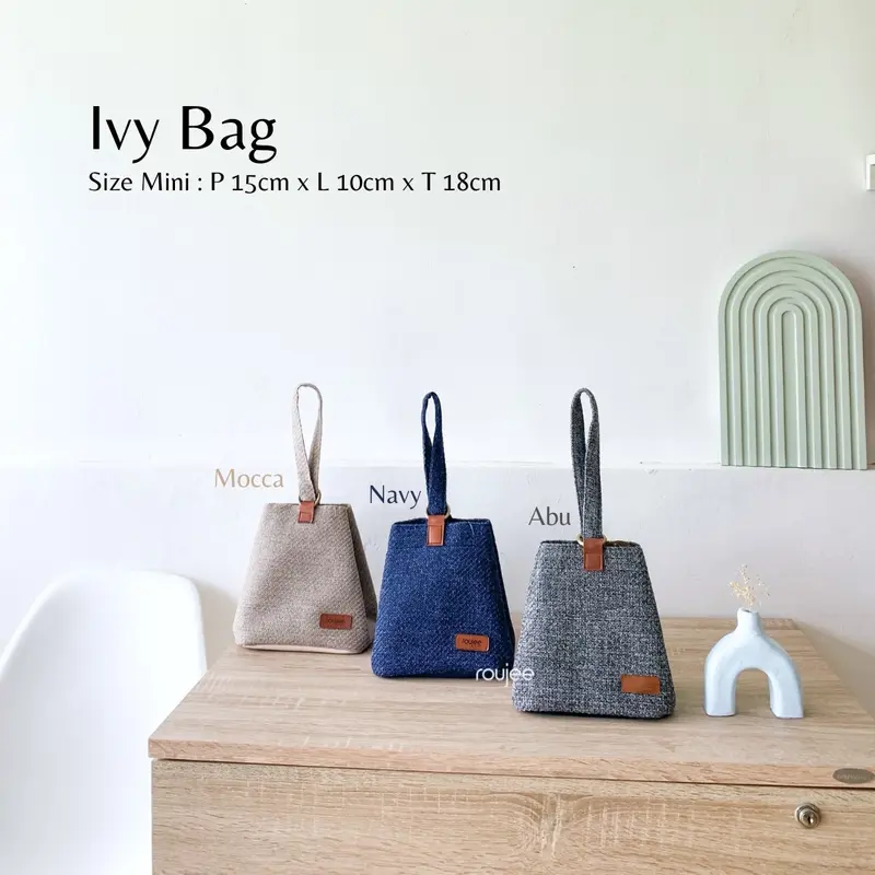 IVY BAG BY ROUJEE - TAS CUSTOM BUCKET BAG HANDBAG CUSTOM 1
