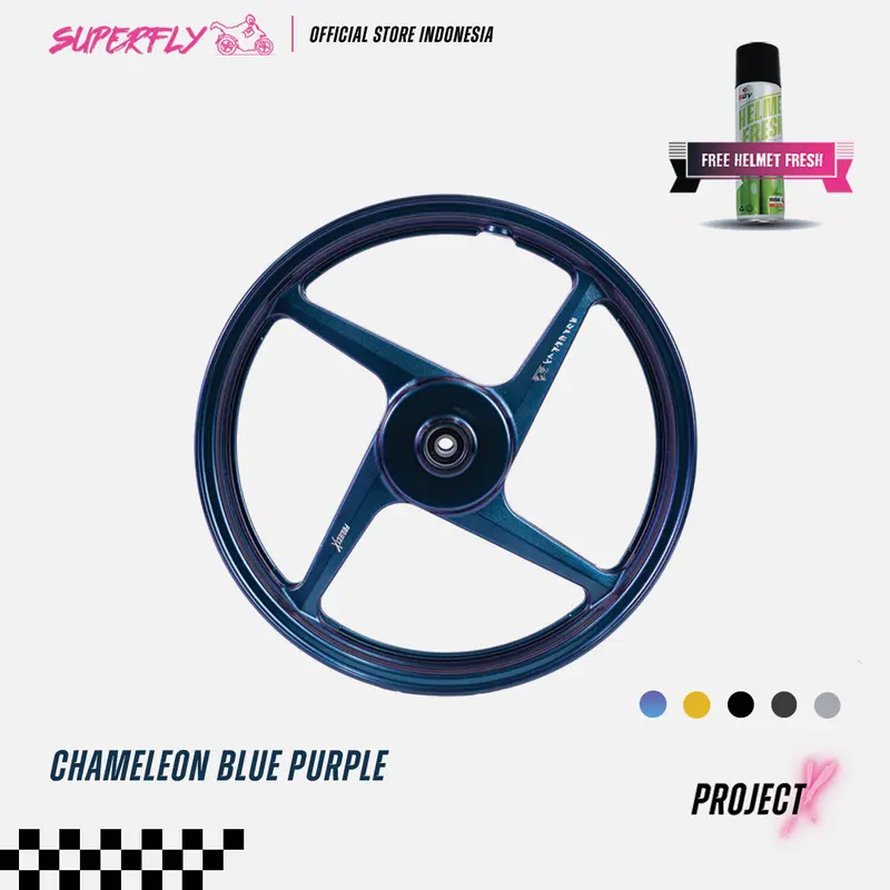 Velg Honda Beat/Honda Genio/Scoopy Fi Superfly Project X 0