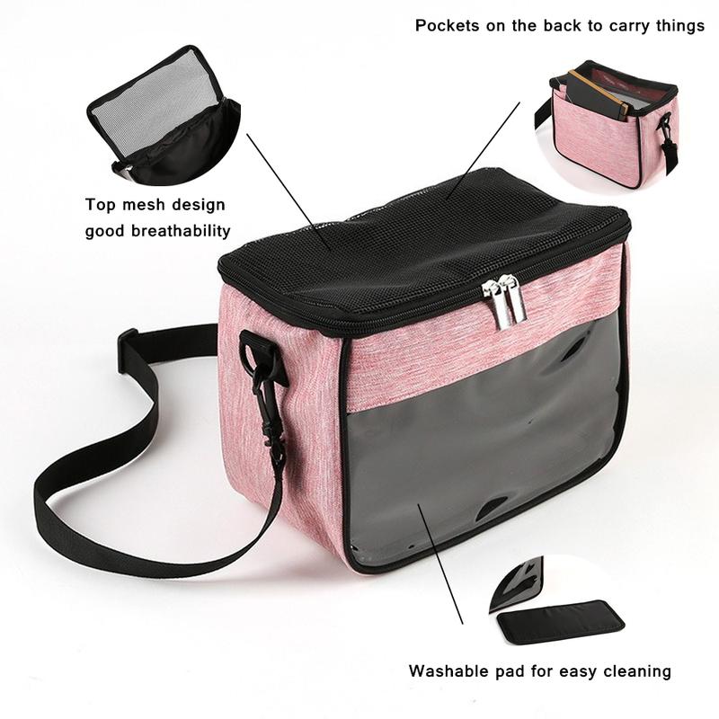 Portable small animal travel bag portable pet bag 3