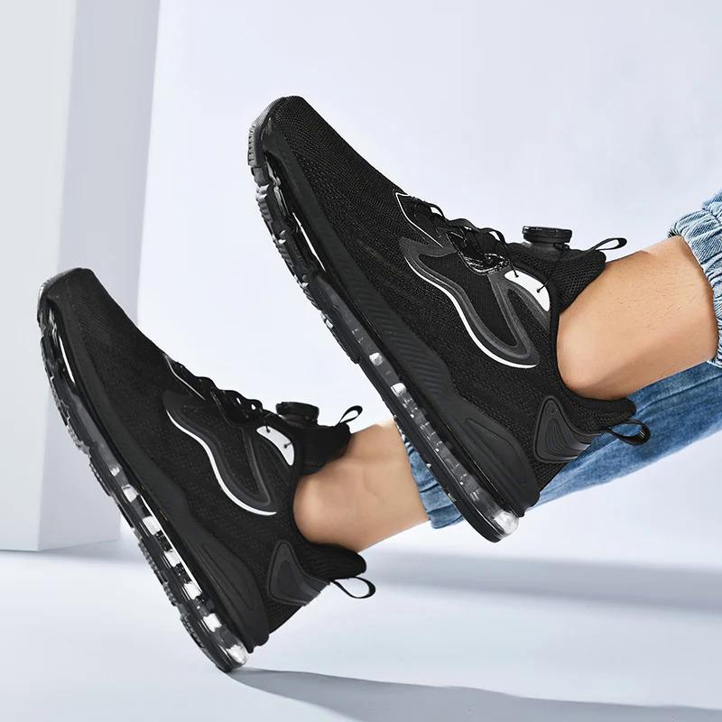 Custom US 13 14 EU 47 48 Man Fashion Sport Sneakers Easy Wearing Air Cushion Blank Mesh Casual Running Shoes for Men Trainers Training Closed Runner_voghion.com