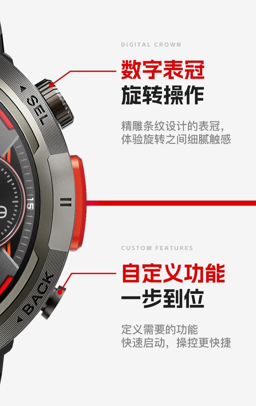 Product Introduction of Đồng Hồ Thông Minh, Mới, S100, Hình Tròn, Màn Hình HD, Chống Nước, Ba Chống, Thích Hợp Cho Các Môn Thể Thao Ngoài Trời, Có Cuộc Gọi Bluetooth 1