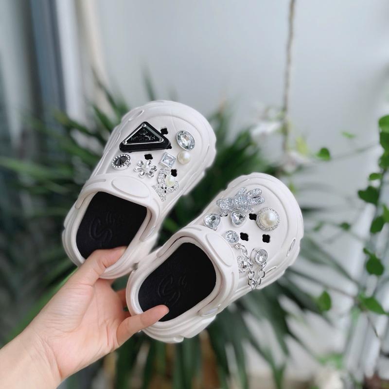 Dép sục dép kẹp KUROMI đế cao 5.5CM siêu nhẹ cho bé gái mã KRM 7