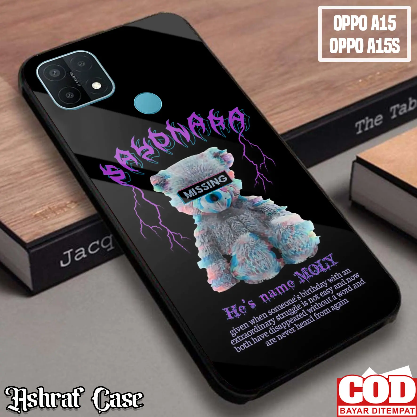 Case OPPO A15 / OPPO A15S - Cassing Hp OPPO A15S / OPPO A15 Terbaru ( BNK-01 ) Softcase Glass - Hardcase Glosy - Silikon Hp - Kesing Hp - Pelindung Hp