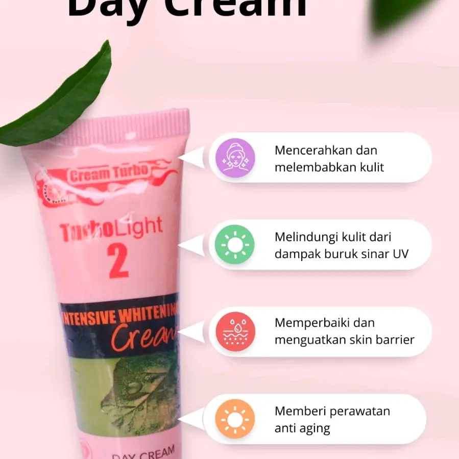 Cream turbo ecer Pencerah Perawatan