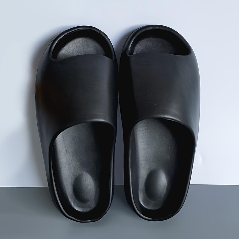 Comfortable Soft Sole Slide Women - Breathable EVA Upper, Non-Outsole, Open Toe Design, Solid Color, Lightweight, Easy-On Style - Perfect Indoor Outdoor Use Girl Shoe slippers  for  women 6
