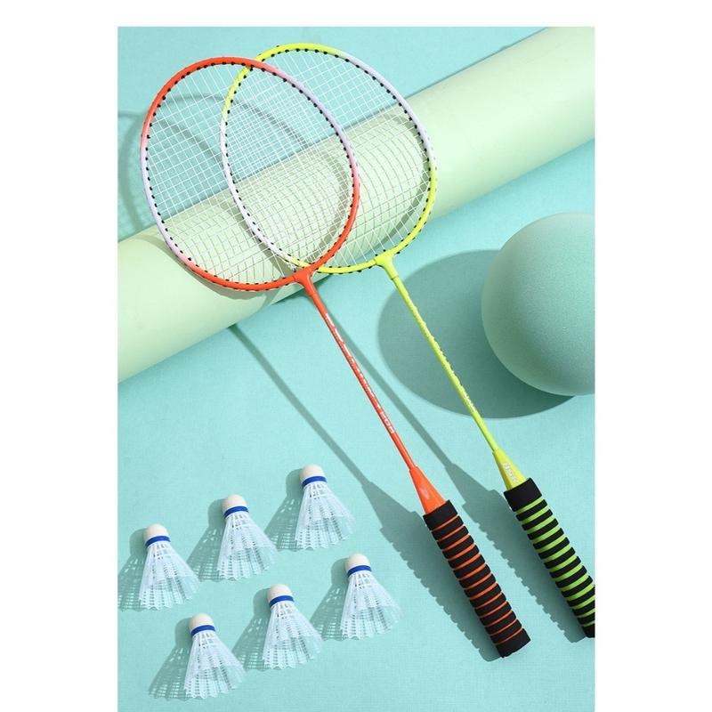Vợt cầu lông Boshika Sport,Bộ vợt cầu lông có đệm tay cầm hợp kim siêu nhẹ dành cho mọi lứa tuổi 7