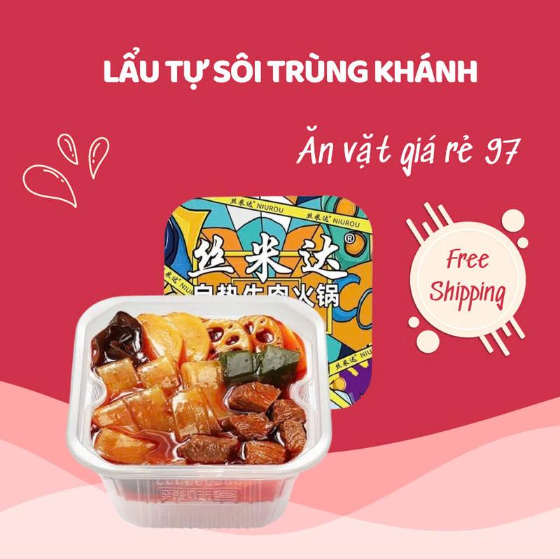 Lẩu Tự Sôi Trùng Khánh - Ăn Vặt Giá Rẻ 97 Cay Food