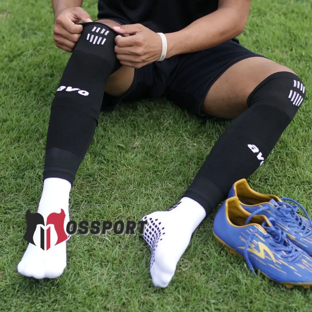 1 Set Paket Kaos Kaki Avo Bola Futsal Pendek Sebetis Anti Slip