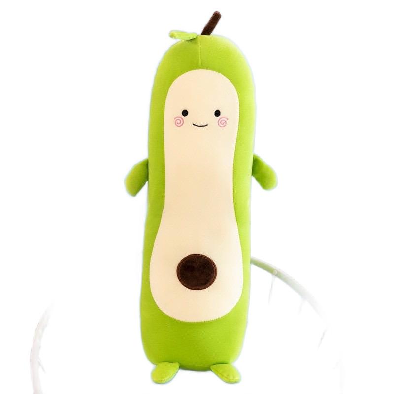 Gấu bông 1met form mập quả bơ dài Thú Bông Thú Nhồi Bông Đồ Chơi