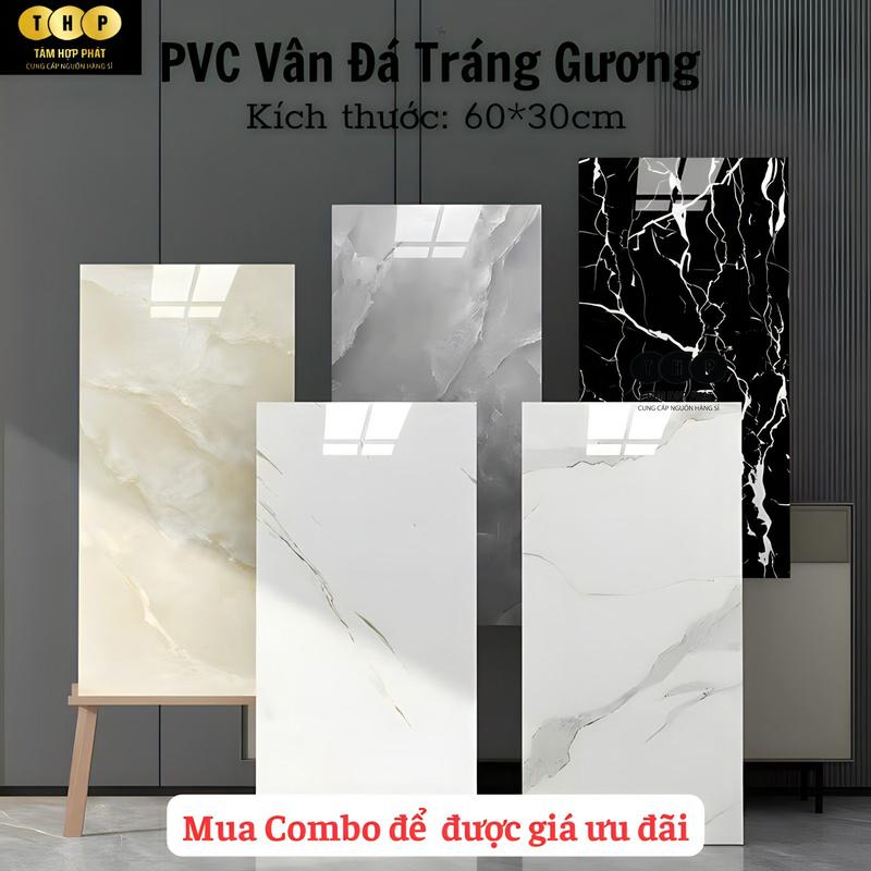100 Miếng Xốp Dán Tường PVC Vân Đá Đồ Trang Trí Tường Sang Chảnh , Nhiều Màu Tuỳ Chọn