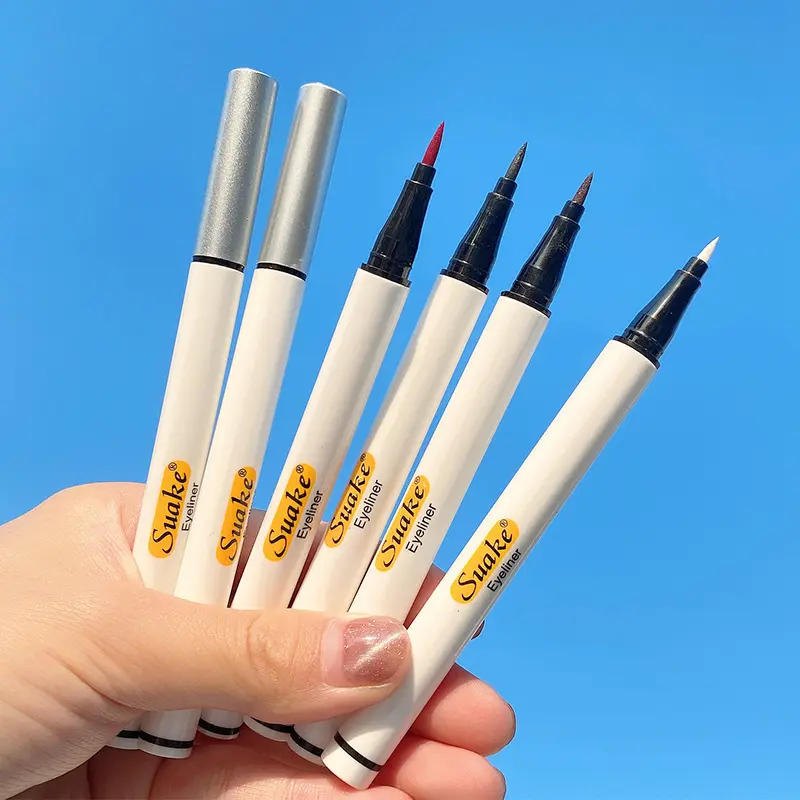 SUAKE Color Eyeliner Waterproof Quick-Drying Long-Lasting Smudge-Free Extremely Fine Makeup Recommend Novice