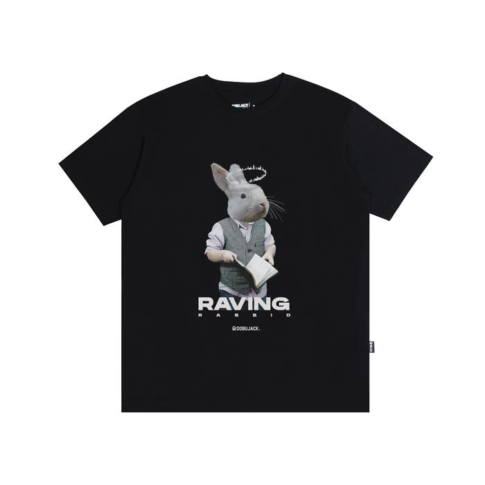 Gambar Dobujack Tshirt Raving Black Tees dari Dobujack Kota Bandung Tokopedia