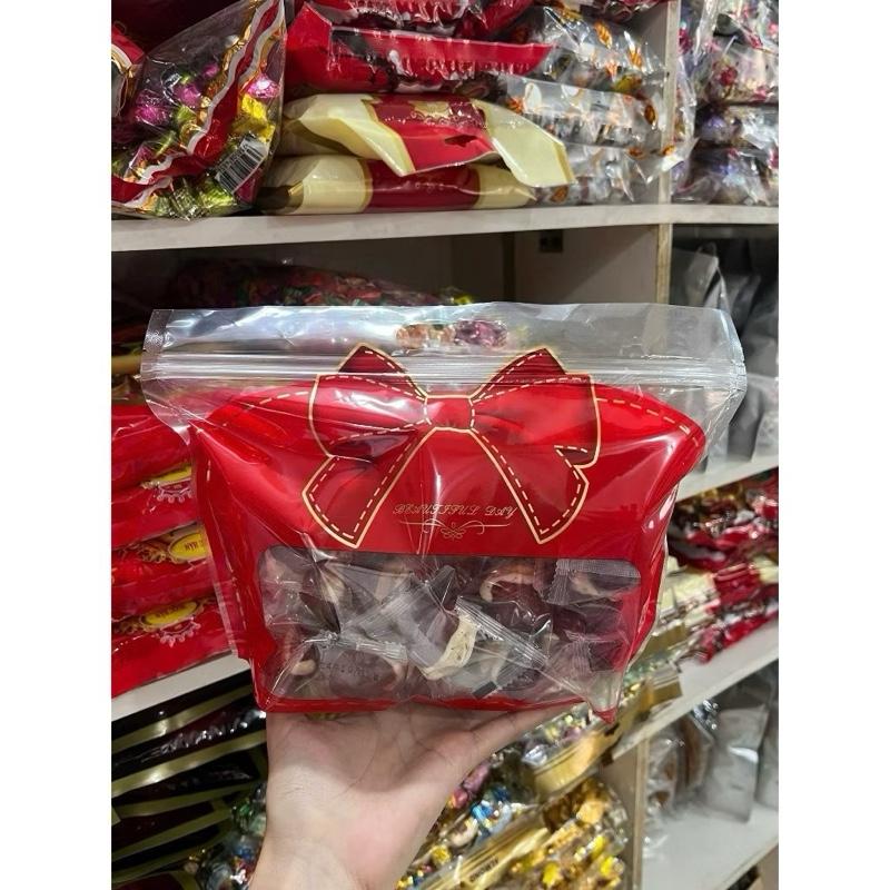 1Kg Kẹo Táo Đỏ Kẹp Sữa Lạc Đà Nhân Hạt Điều, Táo Đỏ Tân Cương Kẹp Sữa 3