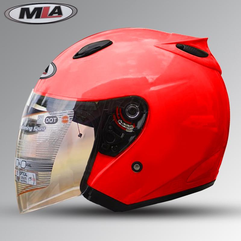 HELM DEWASA HALF FACE INK Centro SNI Basic Solid Warna White Untuk Pria Dan Wanita Dewasa SNI COD Free Packing Motorcycle Motorcycle 5