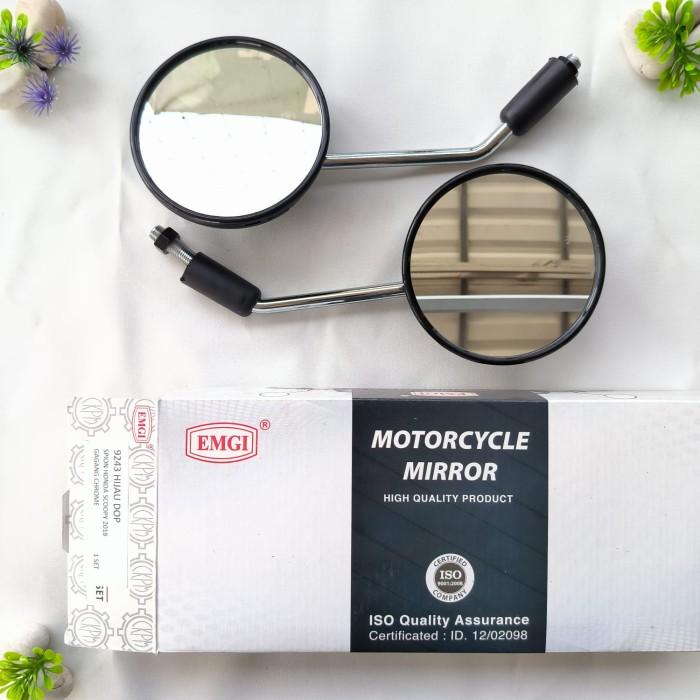 SPION MOTOR ALL NEW SCOOPY 2018 MODEL ORIGINAL KUALITAS KACA ASLI EMGI 3