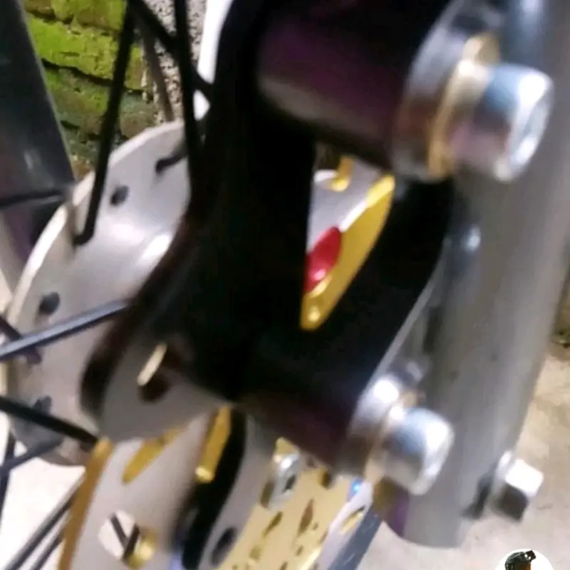 Breket Pangkon Kaliper Cakram Satria Fu Piringan Kecil Disc Dudukan Motorcycle 3