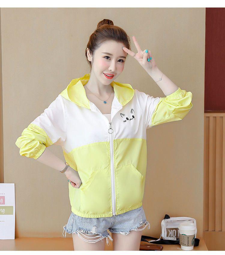 Product Introduction of Quần Áo Chống Nắng, Dành Cho Nữ, Dáng Ngắn, Hàng Mới Về Mùa Hè 2023, Phong Cách Hàn Quốc, Dễ Phối Đồ, Dáng Rộng Vừa Vặn, Áo Khoác Ngắn, Thoáng Khí, Chống Nắng, Mỏng 27