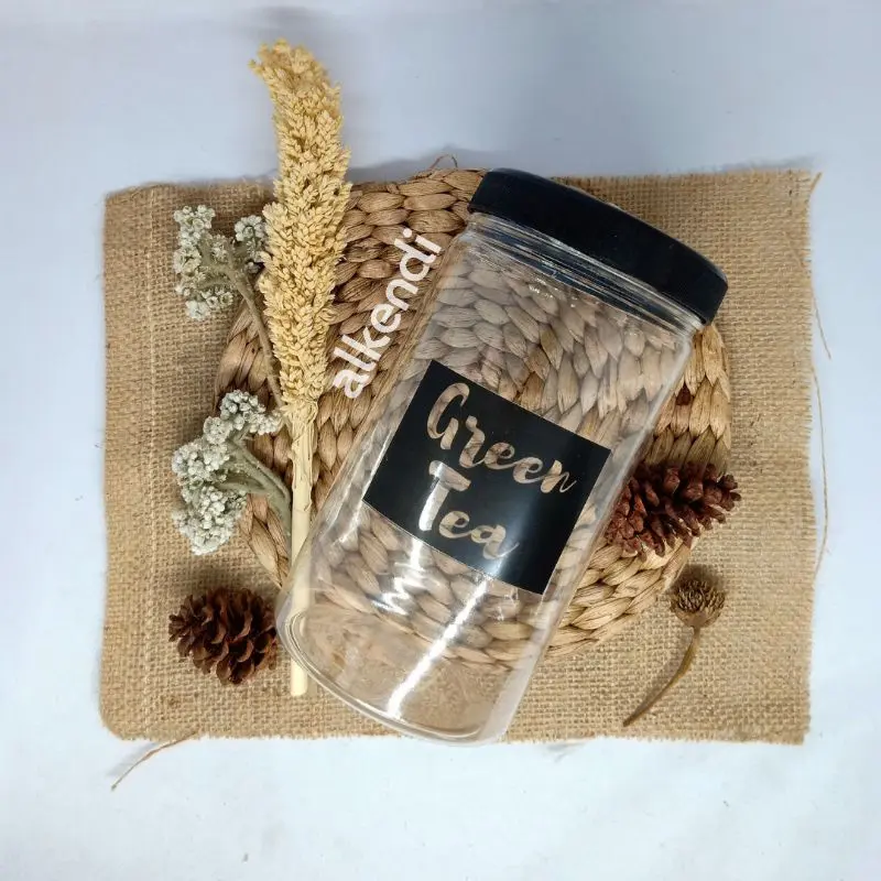 [1000 ML] TOPLES BUBUK MINUMAN - HITAM || TUTUP HITAM