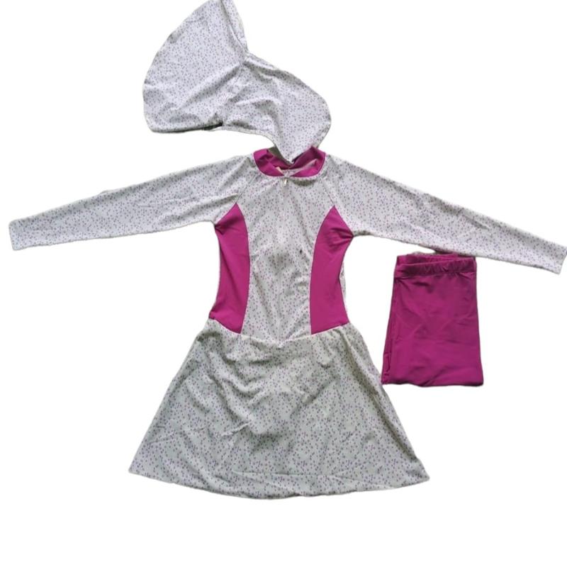 Baju Renang Muslim Motif Anak usia 3 tahun sampai 12 tahun Warna Motif Random Ya Kakak !!!! Sport 8