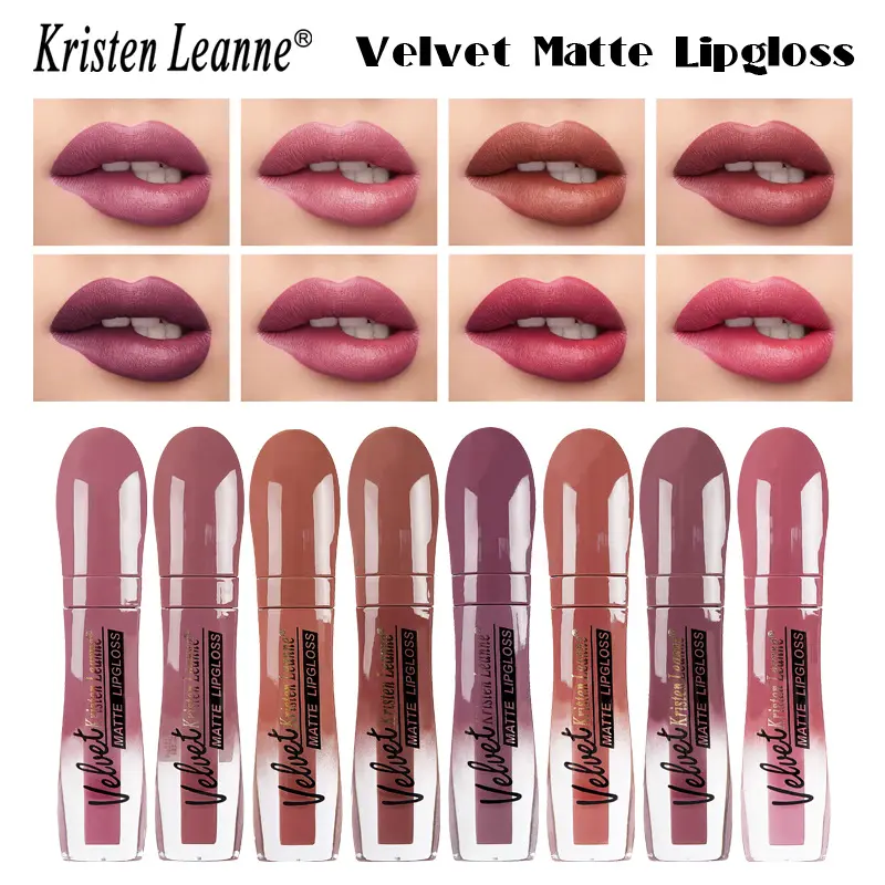 lip balm, Lip Oil,  matte lip gloss VELVET LIP GLOSS matte lipstick non-stick cup does not fade lip gloss