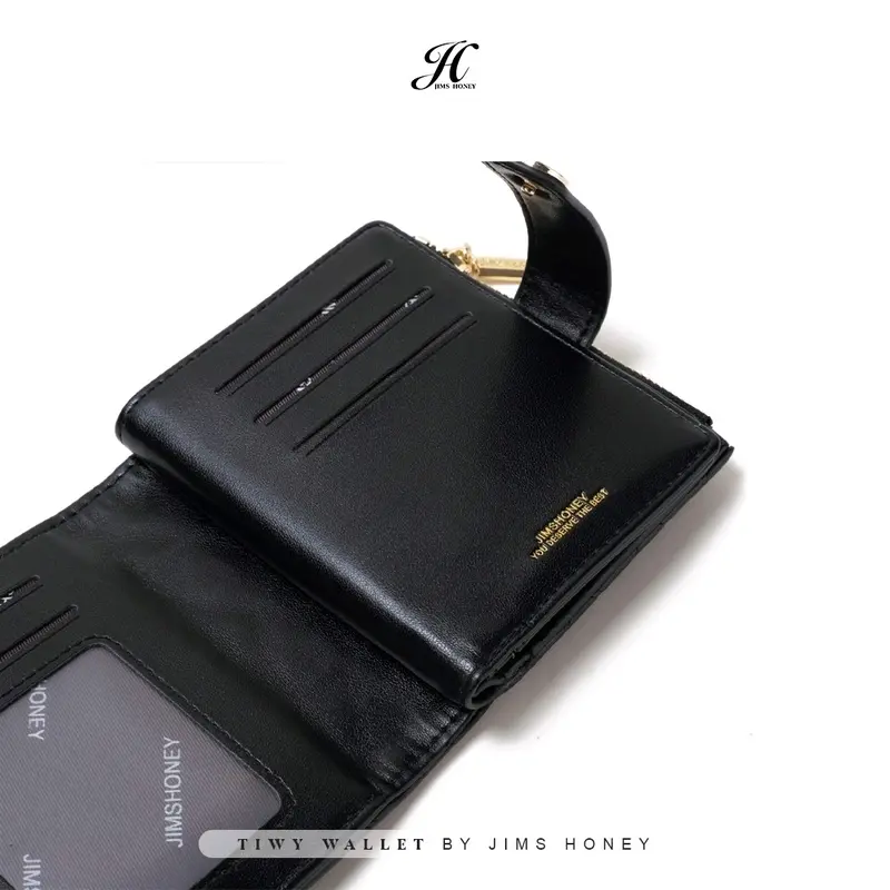 Jims Honey Dompet Lipat Tiwy Wallet Freebox Kulit Uang Wanita 6
