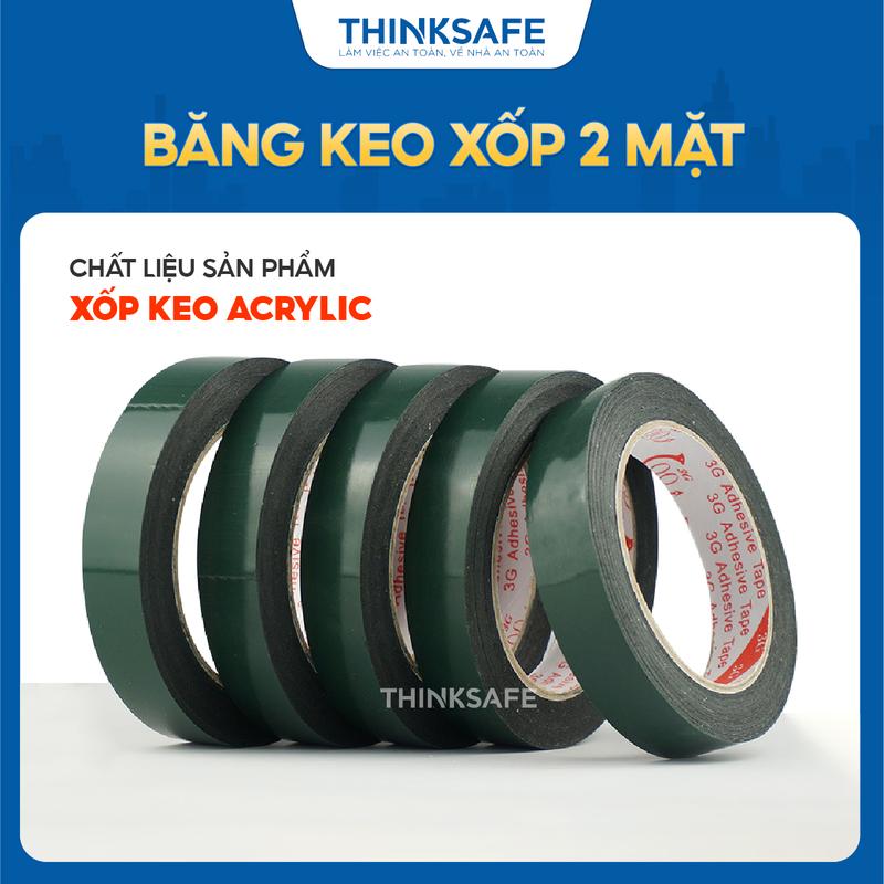 Băng keo xốp 2 mặt siêu dính keo dính dán được trên nhiều bề mặt, tường gạch, nhựa, sắt, giá rẻ, rất tốt