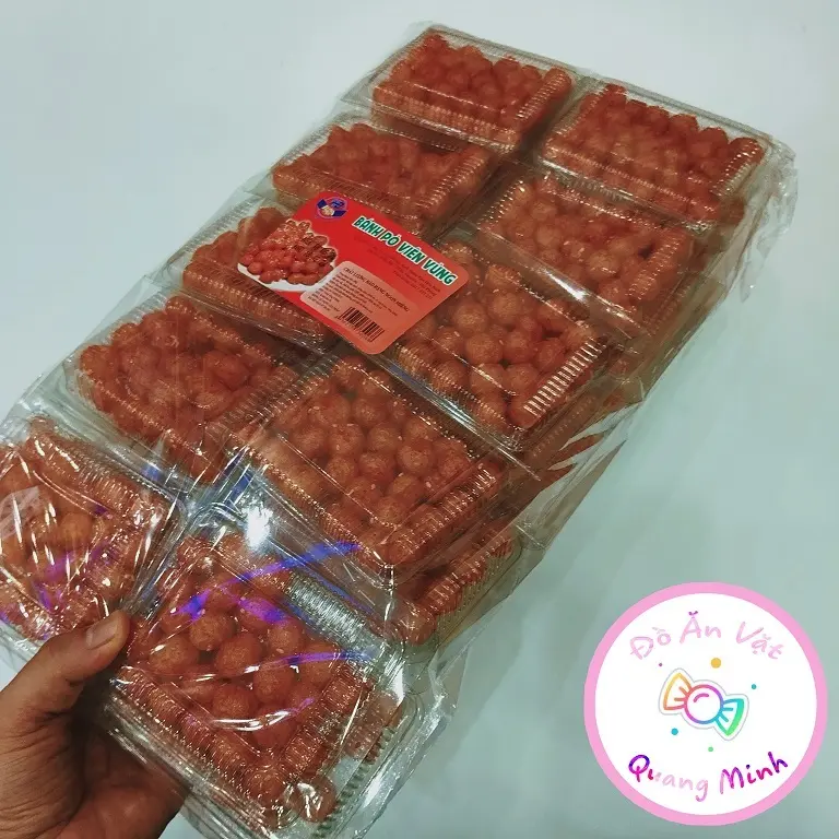 Bán sỉ Bánh Pò viên vừng bịch 30 hộp 20g thơm ngon hấp dẫn, đồ ăn vặt cổng trường thơm ngon hấp dẫn 1