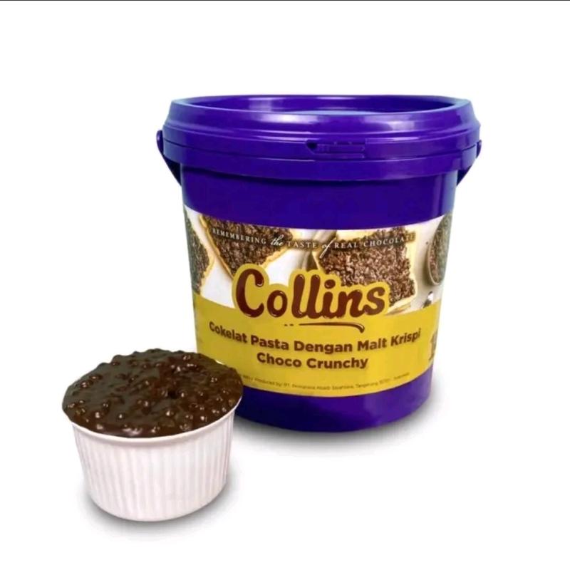Collins Coklat Pasta dengan Malt Krispi Choco Crunchy 1 kg 7