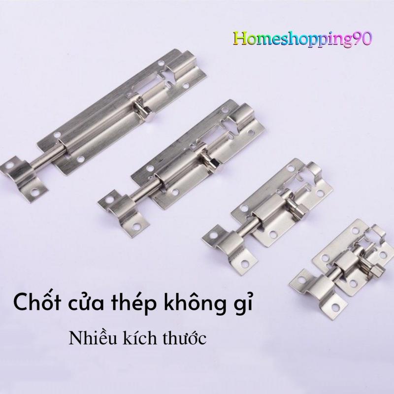 Chốt Cài Cửa Khoá Ngang Inox . Thay Thế Và Lắp Mặt Trong Phòng Thay Đồ , Phòng Vệ Sinh , Tủ Đồ Giá Rẻ