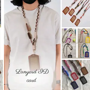 Lanyard ID card Macrame // Ready Stok