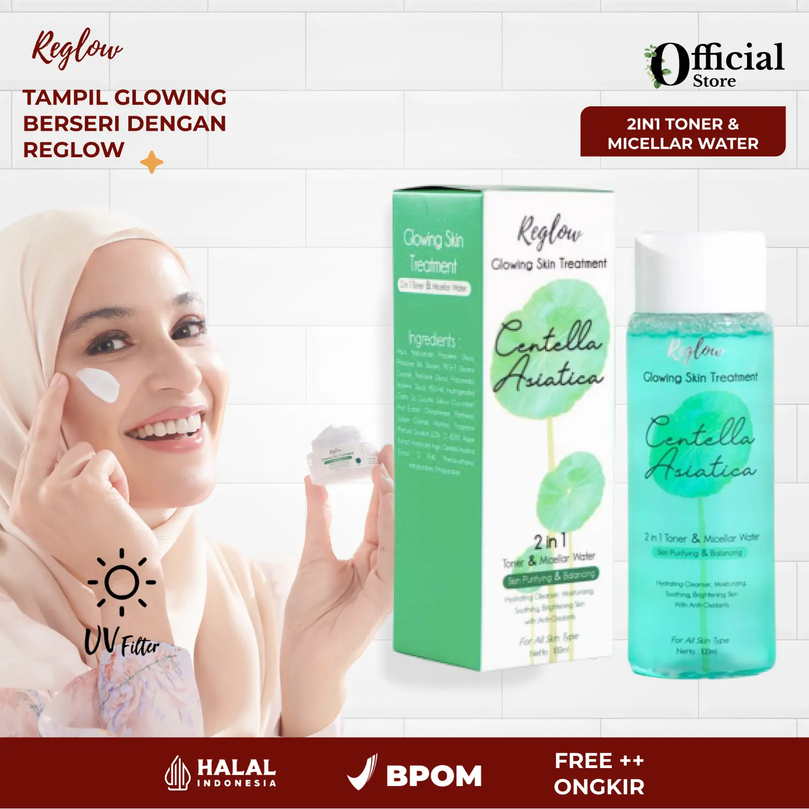 Skincare Reglow Flek Hitam Toner Flek Hitam Membandel Ampuh Serum Muka Berjerawat Skincare Jerawat Dan Bruntusan Toner Pelembab Wajah Kering Sensitif Skincare Wajah Glowing Bpom Sabun Pria Pemutih Wajah Dan Jerawat