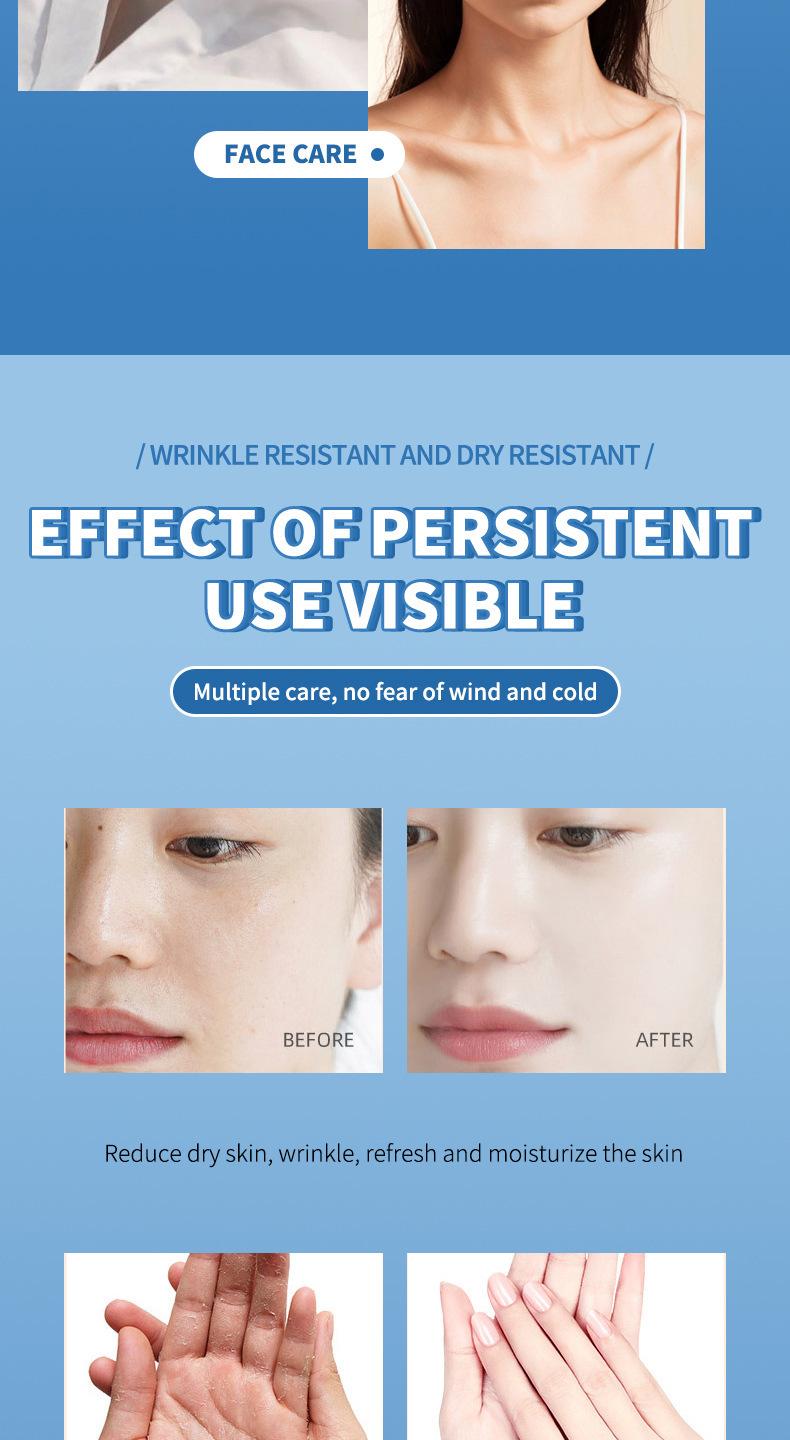 Product Introduction of Peach Special Care Cream Body Care Moisturizing Moisturizing anti-cracking anti-freeze hand and foot cream 11
