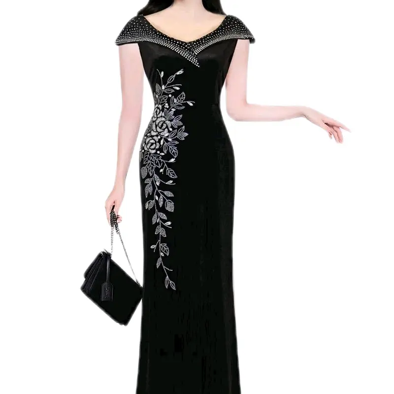 DẠ HỘI NHUNG DỰ TIỆC Trẻ trung Nữ Women Dress Tre Voi 4