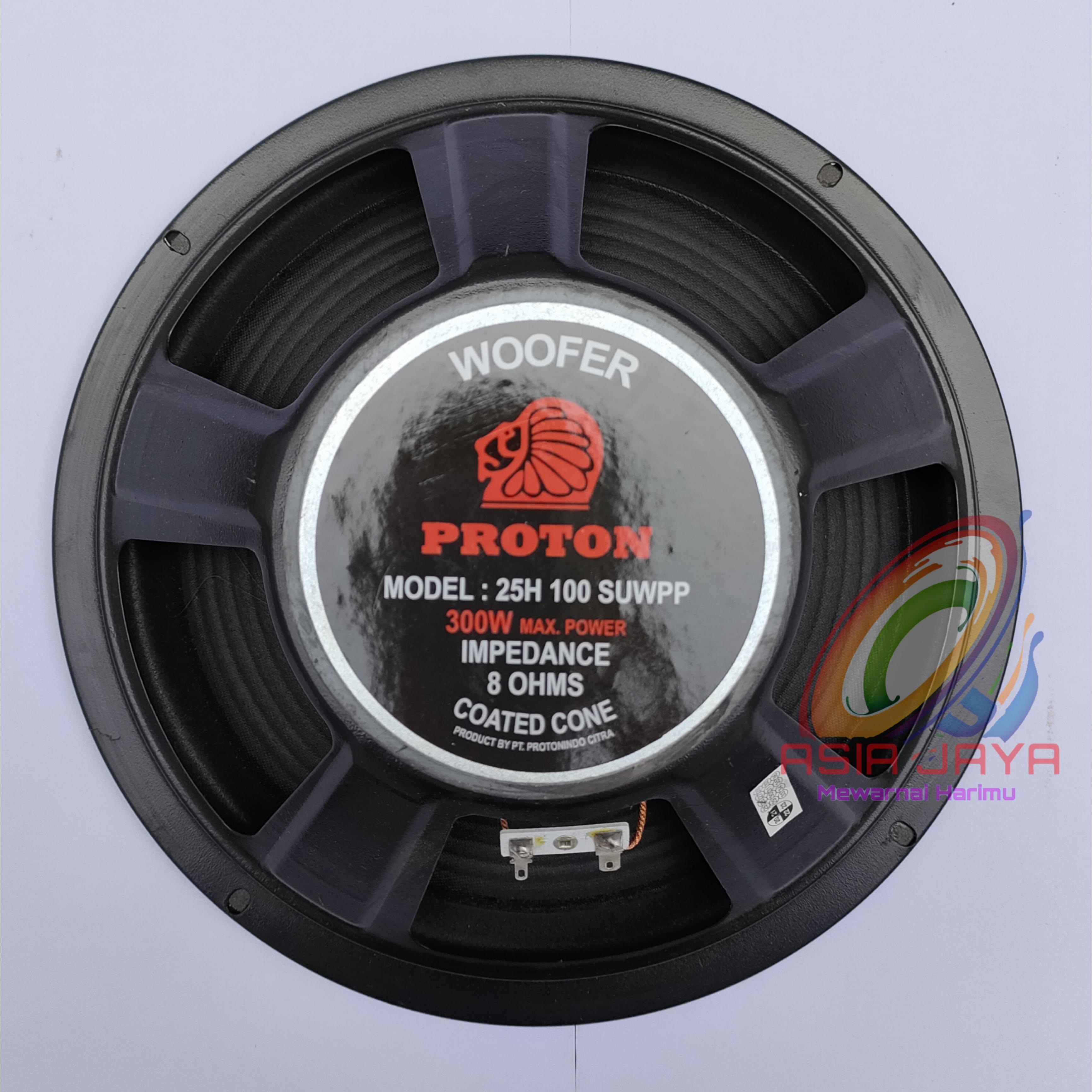 Speker Woofer 10 inch Proton 25H100SUWPP Speakers
