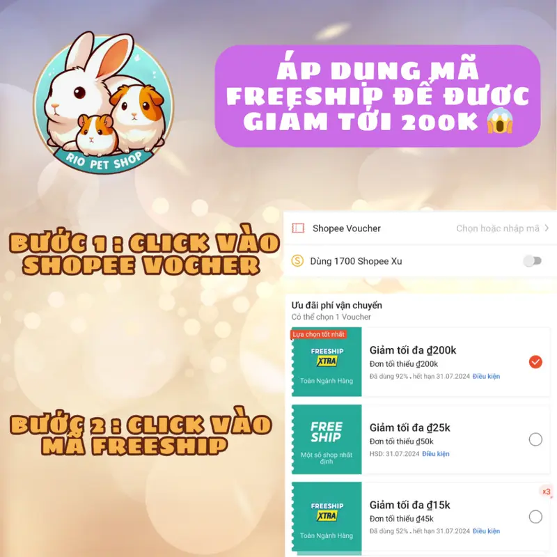 Combo lồng quây Bọ Ú (Chuột Lang) Thỏ Cảnh Chó Mèo có tặng kèm đèn led trang trí 7