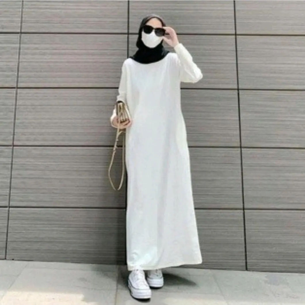 In stock in Malaysia | Jubaah/Abaya/Long Inner/Long Dress | Super soft,  cooling fabric | Maxi dress, A-line dress | Plus size | Women's wedding  attire | Arabic abaya style - TikTok Shop Singapore
