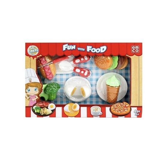 Gambar Mainan Emco Lil' Chefz Food box set - Burger dari Toyspedia Kota Tangerang 5 Tokopedia