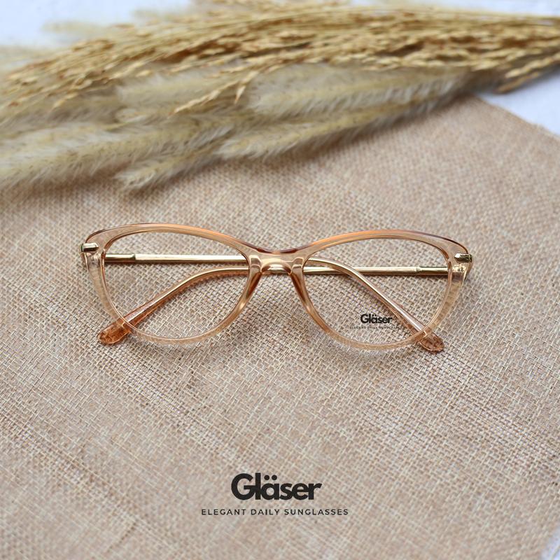 Frame Kacamata Yumna - Bisa Minus Plus Cylinder (Free Box+Lap) Biru Frame Perempuan Laki-laki Eyewear vascka 2
