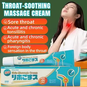 Halosehat krim pereda tenggorokan segar herbal, perawatan lembut & nyaman, menjaga kesegaran sepanjang hari