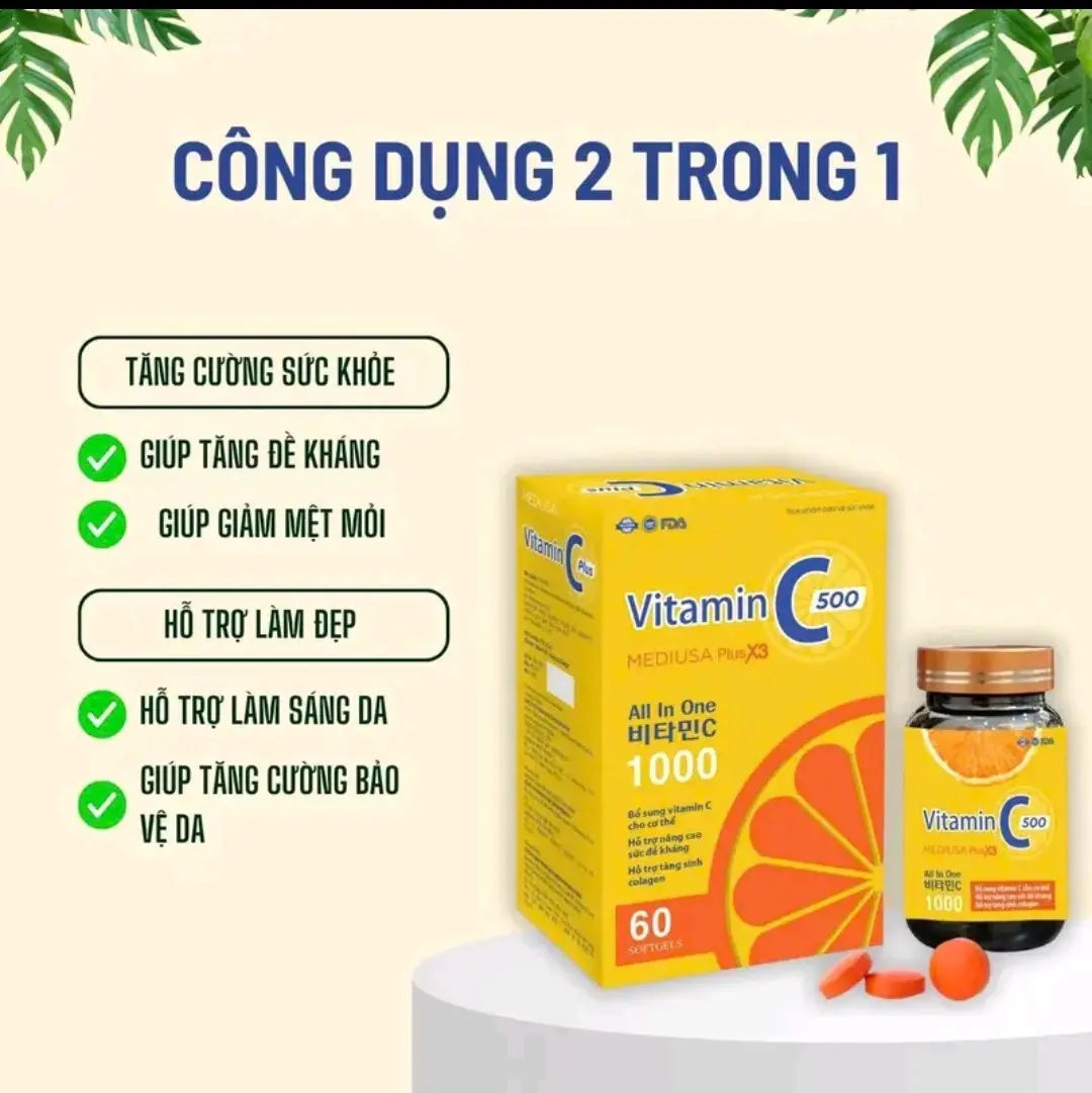 VITAMIN C  hỗ trợ bổ sung vitamin c cho cơ thể hỗ trợ nâng cao sức đề kháng. hỗ trợ tăng sinh vitaminec viên uống e đỏ 500