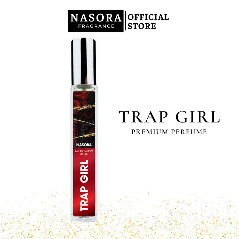 Nước Hoa Nữ Trap Girl Nasora Premium Hương Thơm Quyến Rũ, Lôi Cuốn Khó Chối Từ Chai 10ml Cosmetic Xịt Thơm