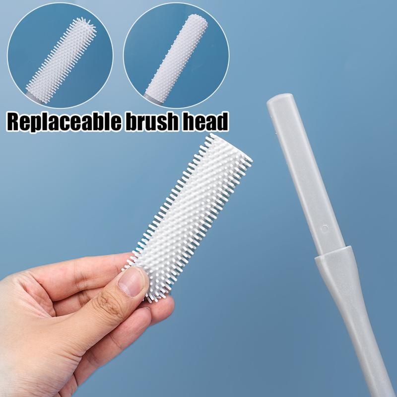 Product Introduction of Toe Cleaning Brush Foot Scrubber Exfoliating Silicone Brush Remove Dead Skin Feet Massage Brush Toe Stitch Scratching Brush 8
