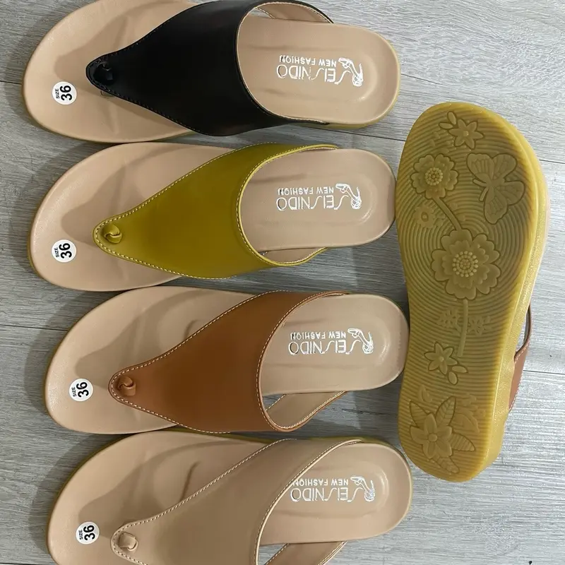 Dép kẹp mới 2024 đế cao su cao cấp đế 2cm DéP Nữ 0