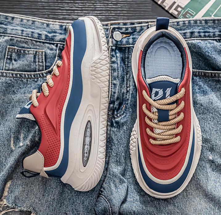Giày thể thao nam DL đế cao thời trang Sneaker 8