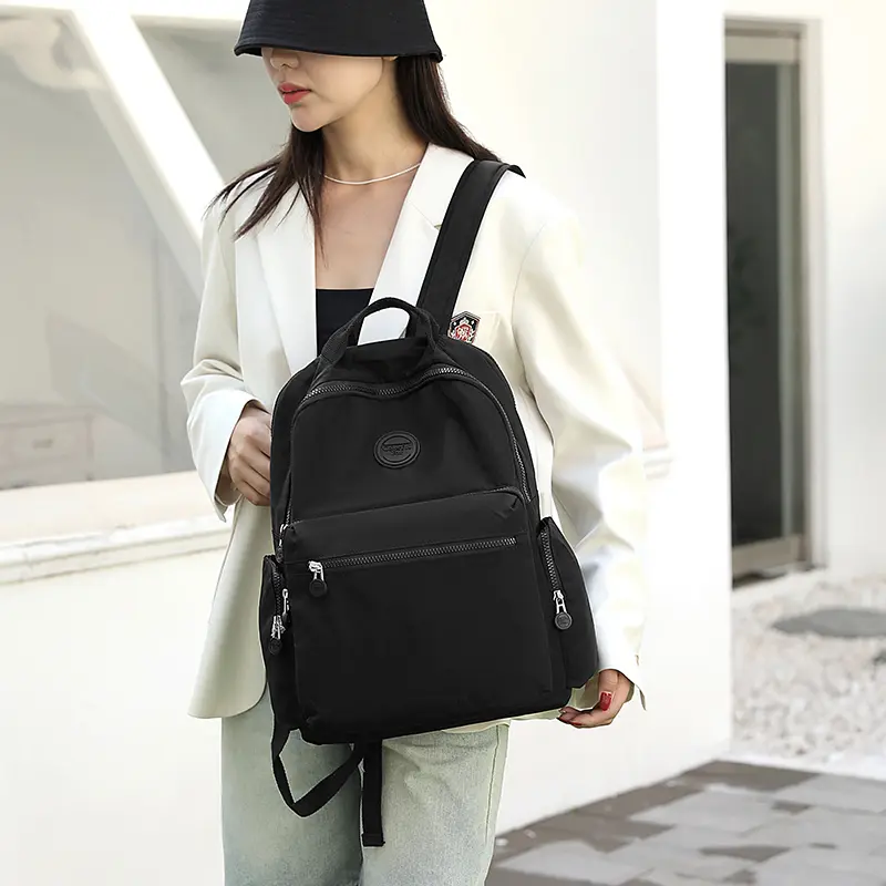 Tas Ransel Wanita Korean Style Backpack Anti Air COLORFUL FOX 0459-1 6