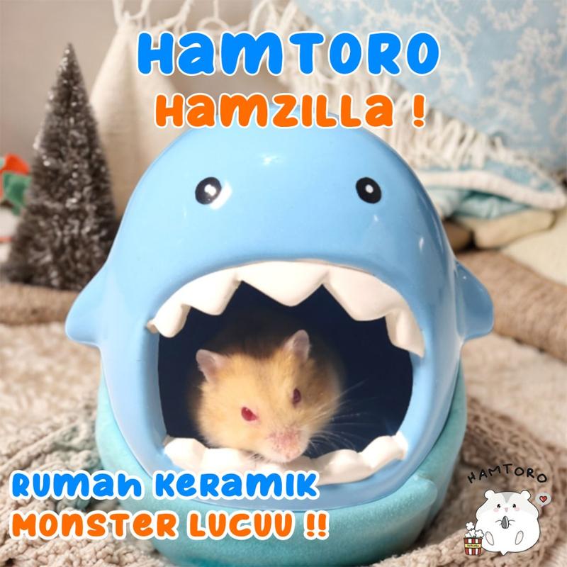 [LIMITED EDITION] Hamtoro MONSTAR Hamzilla Nest Rumah Besar Hamster ...