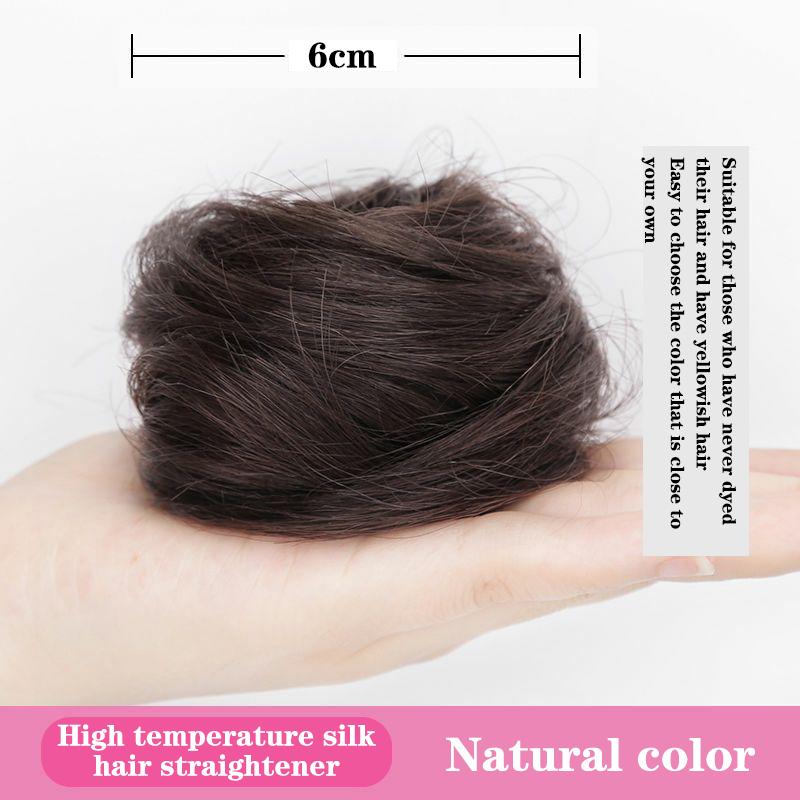 Product Introduction of Tóc Giả Búi Tóc, Tóc Tổng Hợp, Tóc Nối Đuôi Ngựa Cho Nữ, Kiểu Tóc Scrunchie, Bun Co Giãn, Kẹp Tóc 20